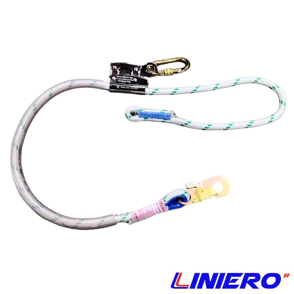 ESTROBO SUJECION C/PROTECCION GOMA PERLON TRENZADO 16 MM.