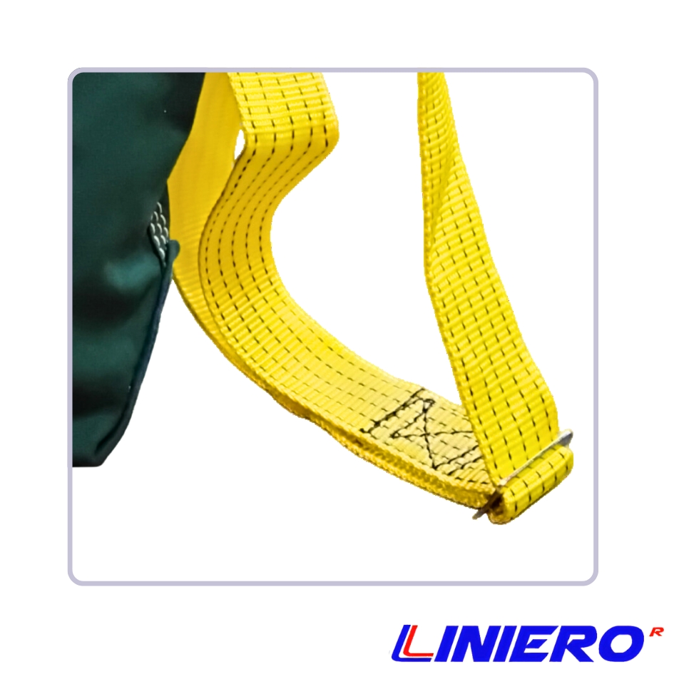 MORRAL LONA CUERO 15X35 CMS. C/BANDOLERA VERDE - Imagen 2