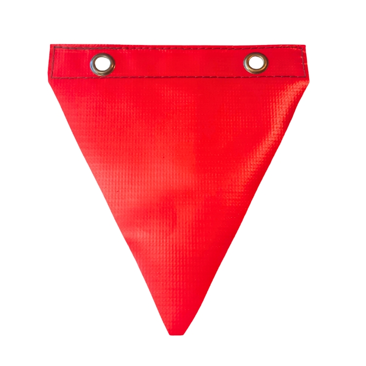 BANDERIN ROJO PARA ESCALA 20X25 CMS.