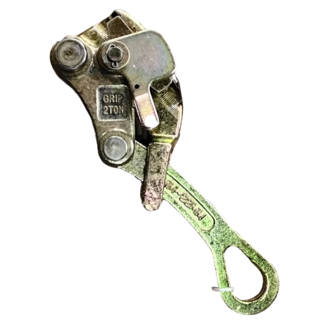 MORDAZA CHINA 4-22 MM. CABLE ACERO HASTA 2000 KG. TIPO HAVEN