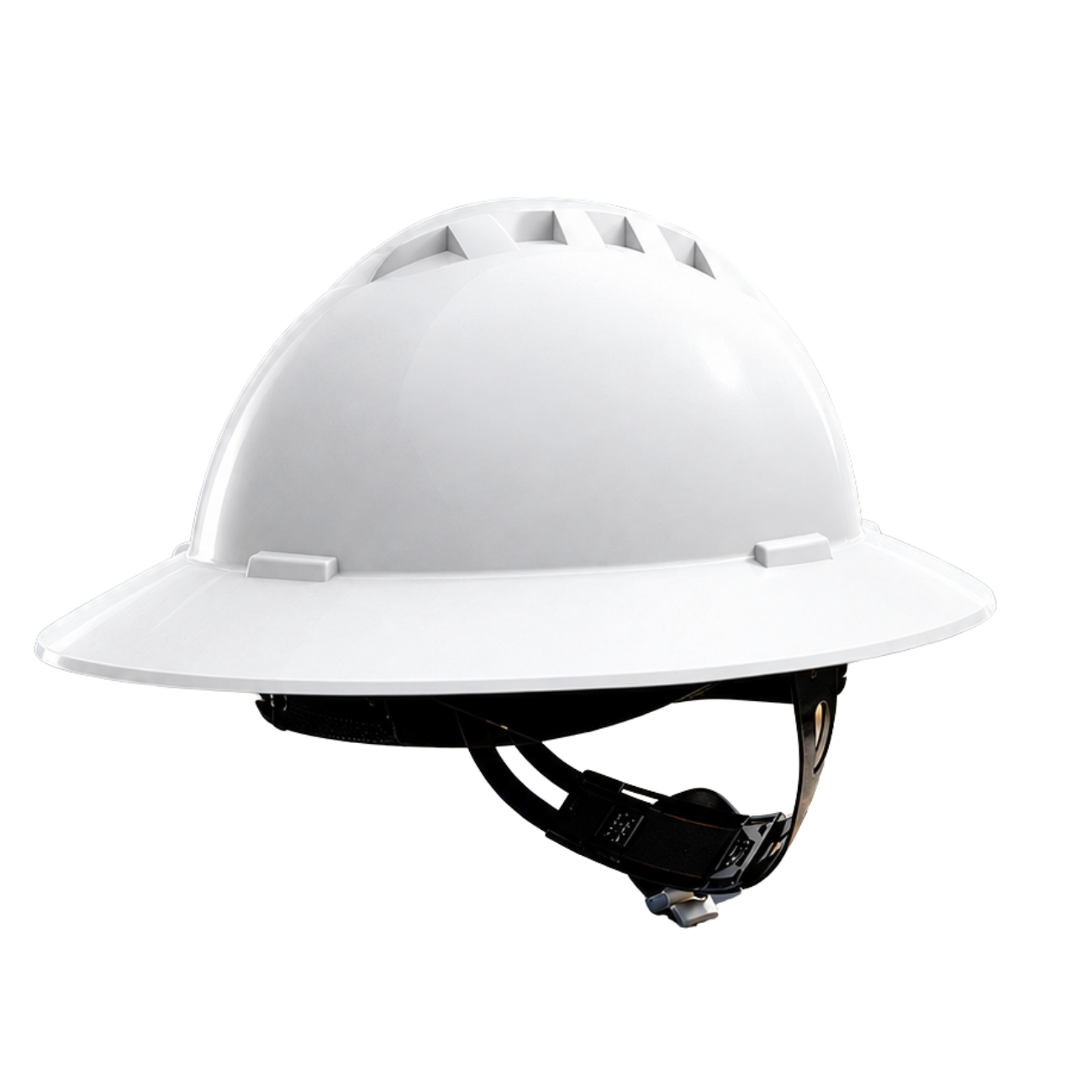 CASCO ALA ANCHA BLANCO LIBUS CON ARNES Y BARBIQUEJO DE 2 PUNTAS 1 CASCO ALA ANCHA BLANCO LIBUS CON ARNES Y BARBIQUEJO DE 2 PUNTAS