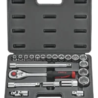 JUEGO DADOS 22 PZ. C/CHICHARRA 1/2" DE 10-32 MM. (4223) FORCE
