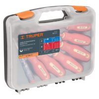JUEGO DESTORNILLADORES 6 PIEZAS Y PROBADOR AISLADOS (DTJ-7D) TRUPER