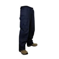 PANTALON CARGO POPLIN FORRADO POLAR AZUL TALLA XXL